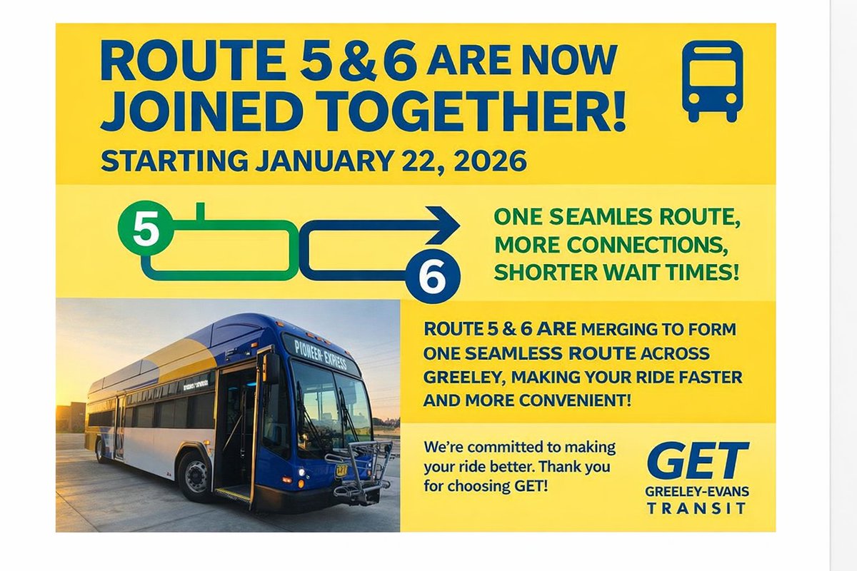 Greeley Evans Transit tweet media