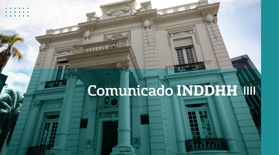 inddhhuy's tweet image. Ante las recientes muertes de niños y adolescentes bajo el cuidado del sistema de protección, el Consejo Directivo de la @inddhhuy expresa su dolor y profunda preocupación.

Comunicado ➡️bit.ly/3LWmfYH