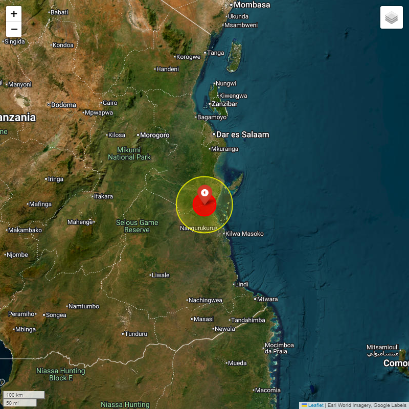 IIGEAac's tweet image. #IIGEA #SIMMSA #SISMO #EARTHQUAKE
MAGNITUDE: 5.5Mw
#TANZANIA
2026-01-20, 17:11:39.97 UTC
LAT: -8.313° LON: 39.087°
DEPTH: -10.0km
iigea.org/monitor