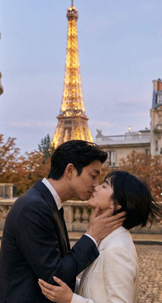 Super excited for #SlowlyAndIntensely to air this year makes me wonder what if 😂
#gongyoo #songhyekyo (AI pic only)