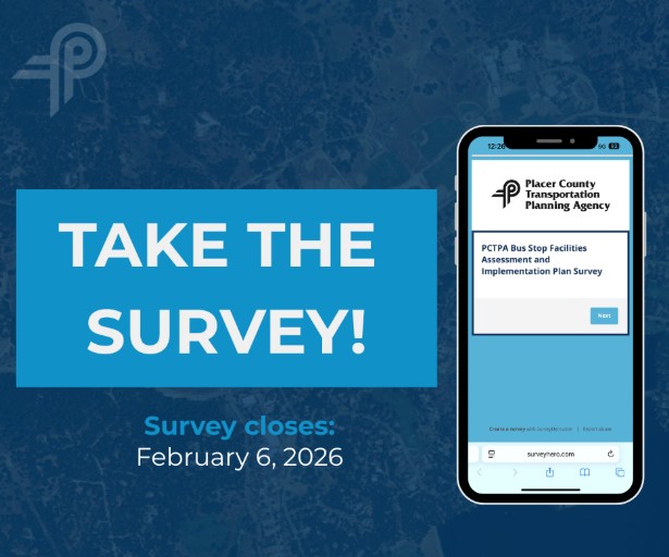 PCTPA's tweet photo. 🚌 Building Better Connections! 🚏 Help improve bus stops in Placer Count by taking PCTPA’s Placer Bus Stop Facilities Assessment and Improvement Plan survey. Complete the survey today for a chance to win a $50 Safeway gift card. 🎁

👉 https://t.co/tIxzdk6eR3 https://t.co/i2BNLi57nJ