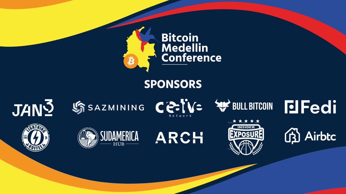 Bitcoin Medellín Conference 🇨🇴 (@BTCMedellinConf) / Posts / X