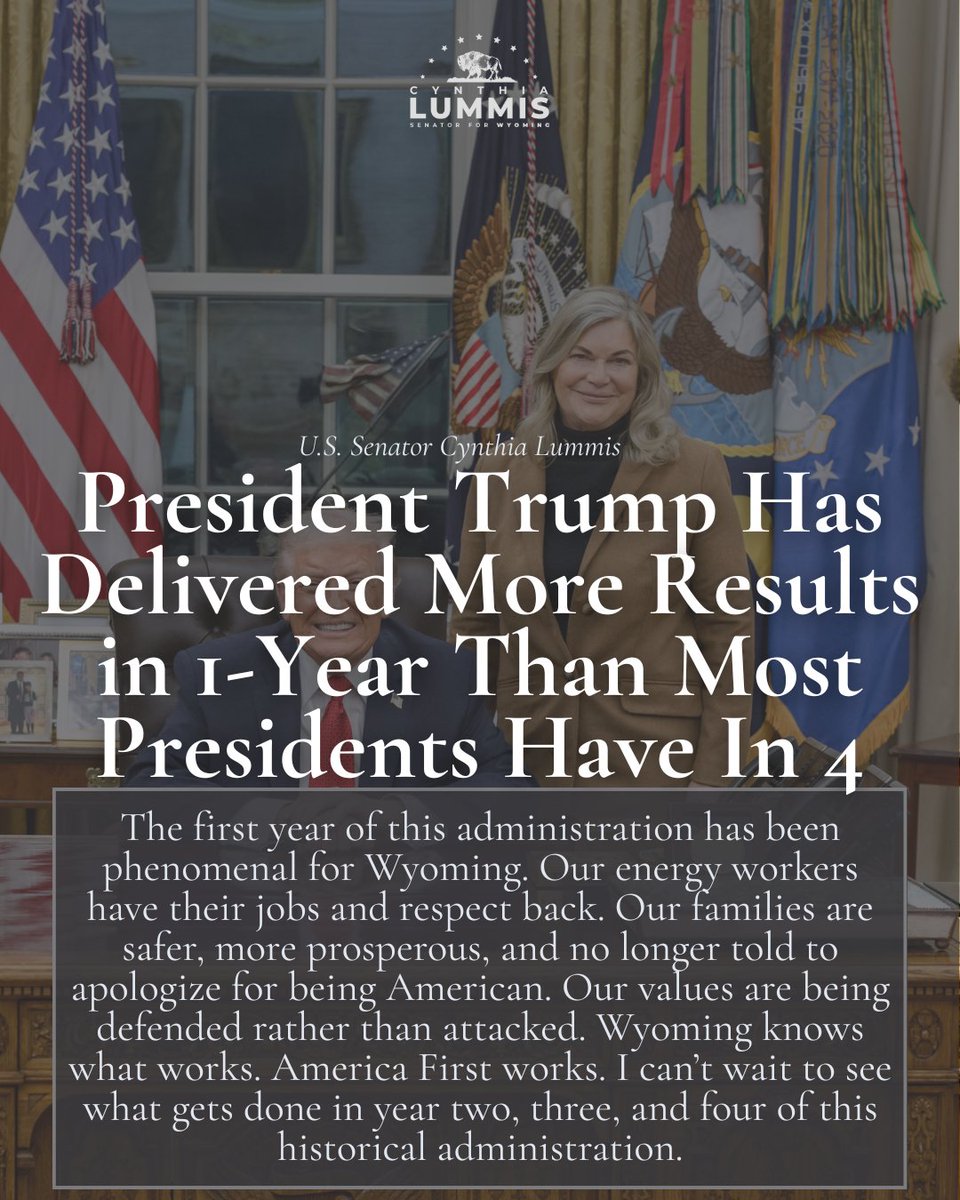 Senator Cynthia Lummis (@SenLummis) / Posts / X