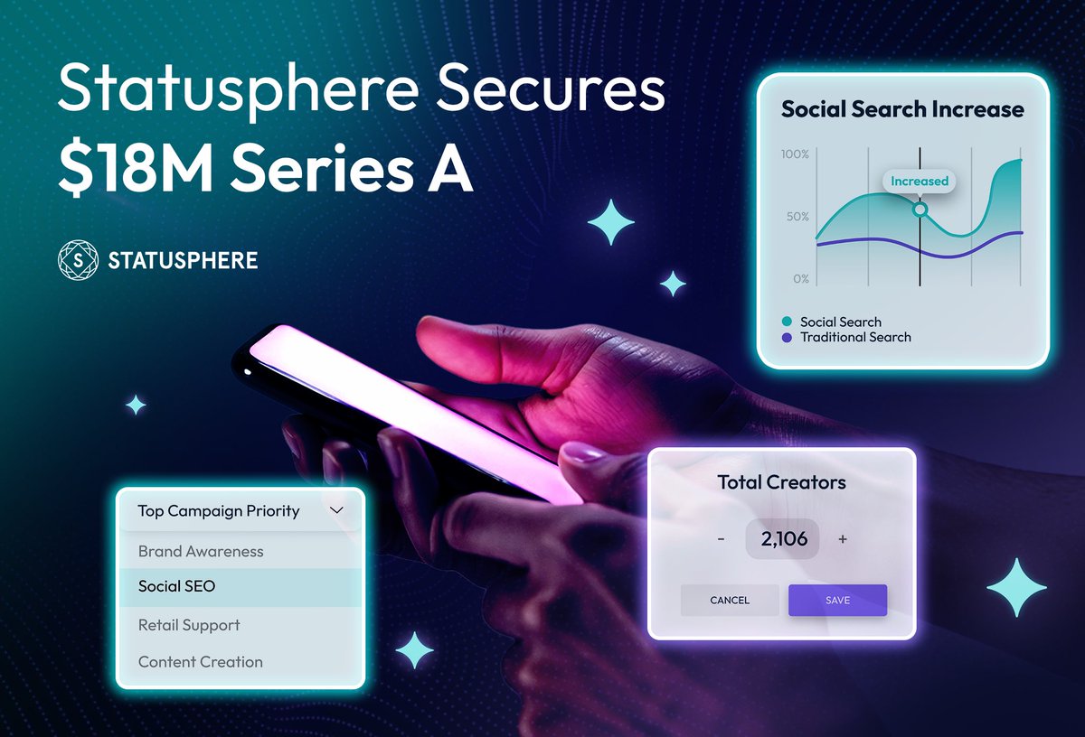 Big news 🎉

I’m excited to share that we’ve closed our Series A at Statusphere.

businesswire.com/news/home/2026…