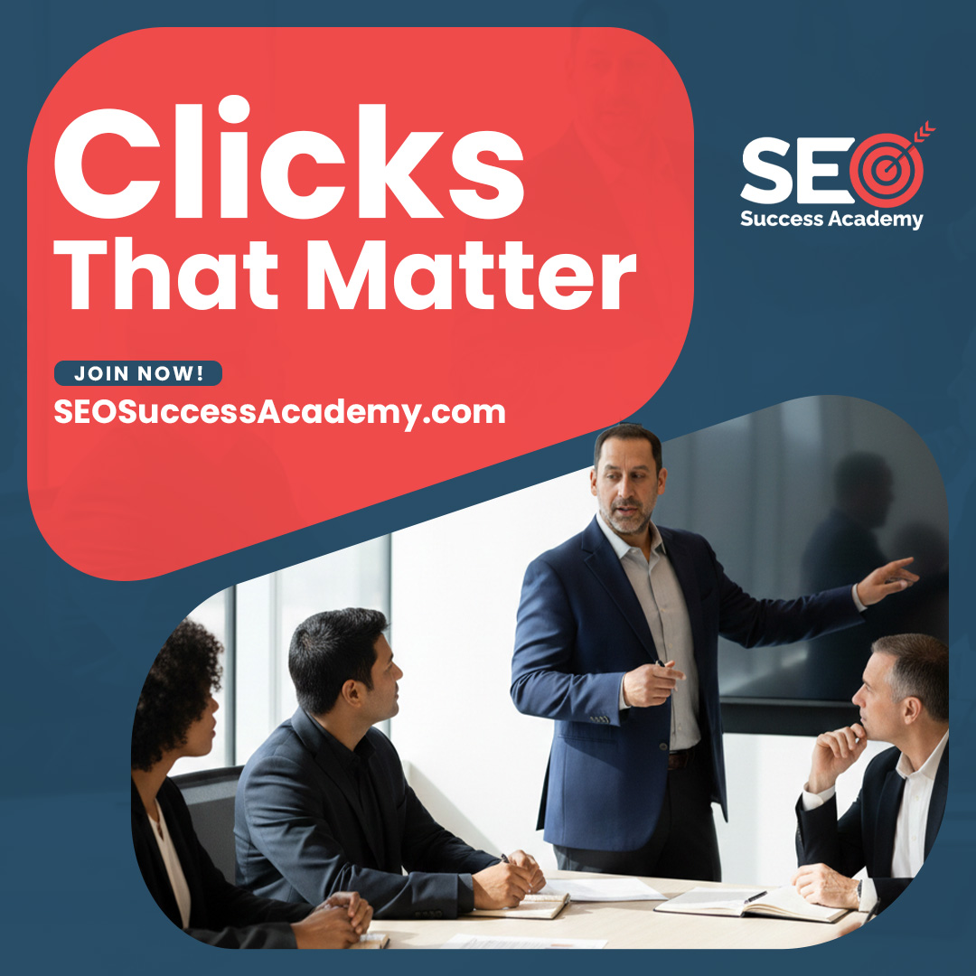 Momentum is built with strategy, not guesswork.
When your marketing finally has structure, growth becomes repeatable instead of random.
Learn how to build a system that works while you work:
seosuccessacademy.com
#Marketing #SEO #BusinessGrowth #DigitalStrategy