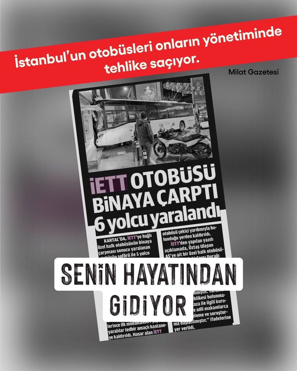 Glsnkycn's tweet photo. Ulaşım kaos, altyapı ihmal.
Bu tabloyu kim savunabilir?
#SeninHayatındanGidiyor https://t.co/3addqjJ15n