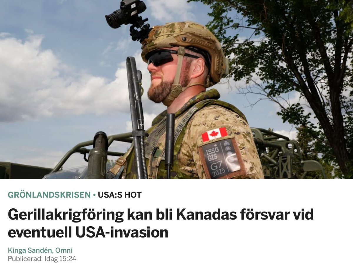 Kanada har nu anledning att ångra sina extrema vapenlagar.
Vapenlagar som har stor negativ effekt på beredskapen.
Ping <a href="/VingeHenrik/">Henrik Vinge</a> <a href="/SwedishPM/">Ulf Kristersson</a> <a href="/moderaterna/">Moderaterna</a> <a href="/sdriks/">Sverigedemokraterna</a> <a href="/liberalerna/">Liberalerna</a> <a href="/kdriks/">Kristdemokraterna</a> 
#SwedishGunLobby