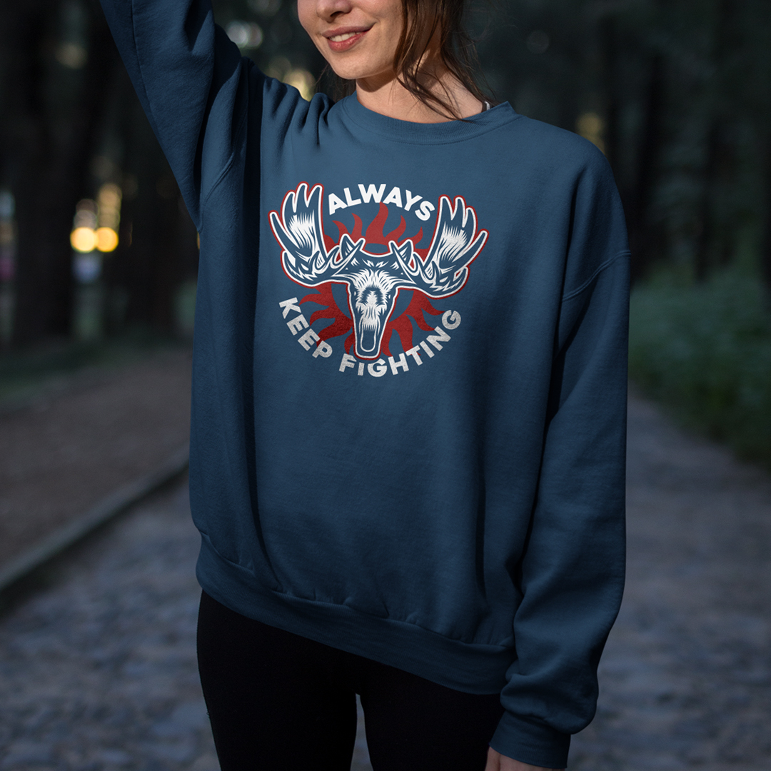 Stands's tweet image. LAST CALL! Hey #SPNFamily, we are on the final days for @jarpad's AKF sweatshirts. If you have your eye on one please snag it now. As always Jared donates a portion of all proceeds to mental health initiatives. Check them out at shopstands.com