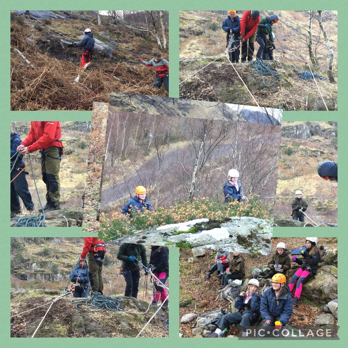 chapelhallPS's tweet photo. Clan Campbell had an an amazing time abseiling at Loch Eil. They all did amazing! 💪 https://t.co/ZAhSkGIUhz