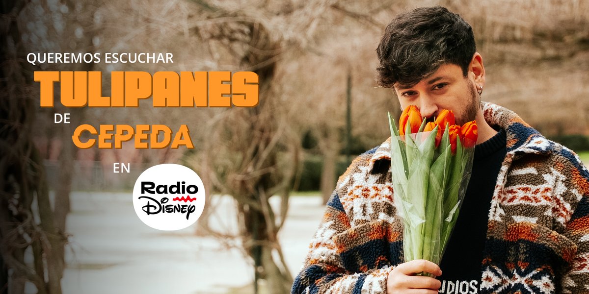 ¡Muy buen día <a href="/guillegilabert/">Guille Gilabert</a>! Nos encantaría escuchar #Tulipanes 🌷 de <a href="/cepedaoficial/">Luis</a> en <a href="/RadioDisneyLA/">Radio Disney Latino</a>  #RankingRD 🇦🇷🇧🇴🇨🇱🇨🇷🇪🇨🇲🇽🇵🇦🇵🇾🇵🇪🇩🇴🇺🇾
