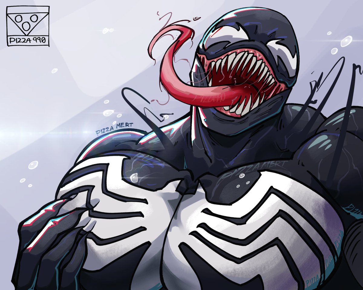 Venom giving that Kakegurui pose or whatever