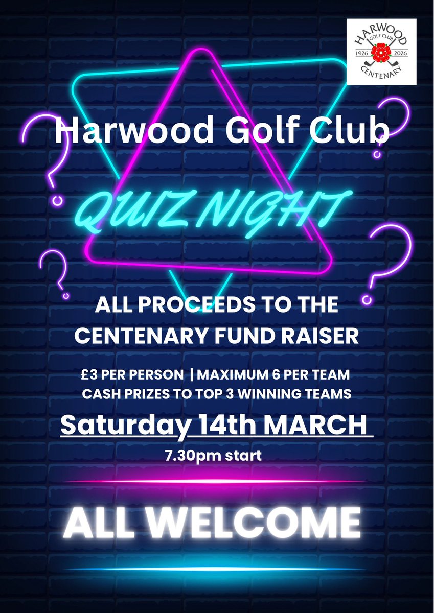 Harwood Golf Club tweet media
