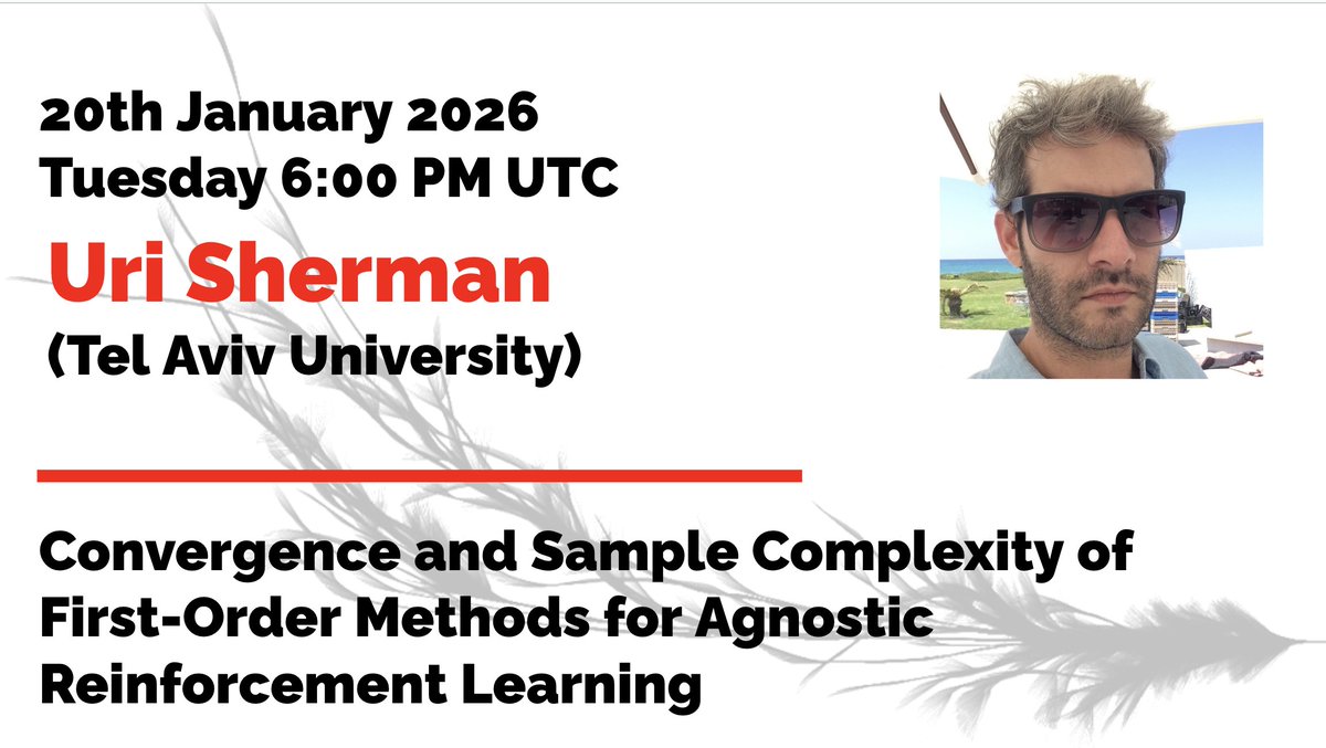 RL Theory Virtual Seminars tweet media