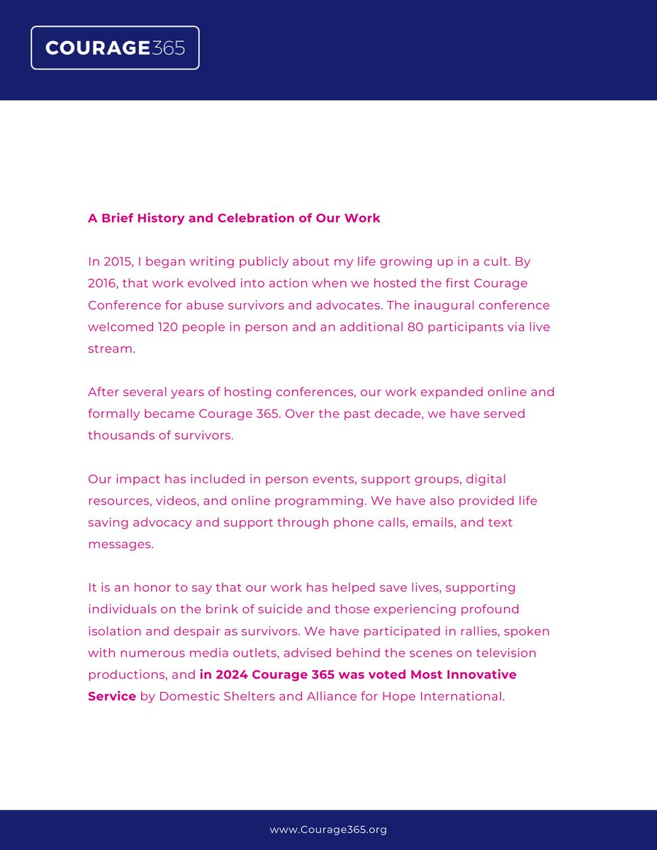 Courage 365 tweet media