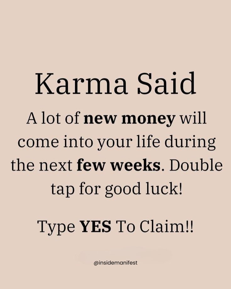 Type 'YES' to claim it!!