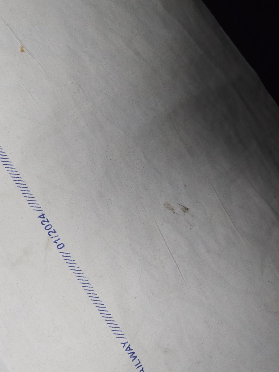 kumarashish_jha's tweet photo. @IRCTCofficial @AshwiniVaishnaw @RailMinIndia 22462 Katra to NDLS Shri Shakti Express, this is the linen cleaning quality of entire coach. is this we are paying??? @khurpenchh @ajeetbharti @narendramodi @KHURAPATT https://t.co/oiUpRhcI9l