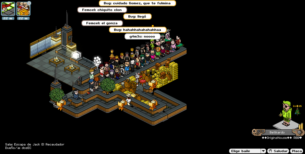 JACK EL RECAUDADOR con nuestro EC <a href="/dos_habbo/">dos</a> ! Que no me pille que me quita los Lingotes!! <a href="/HabboOriginsES/">Habbo Origins ES - Comunidad</a> <a href="/HabboOrigins/">Habbo Hotel: Origins</a> 
#habbo #habbohotel #habboorigins