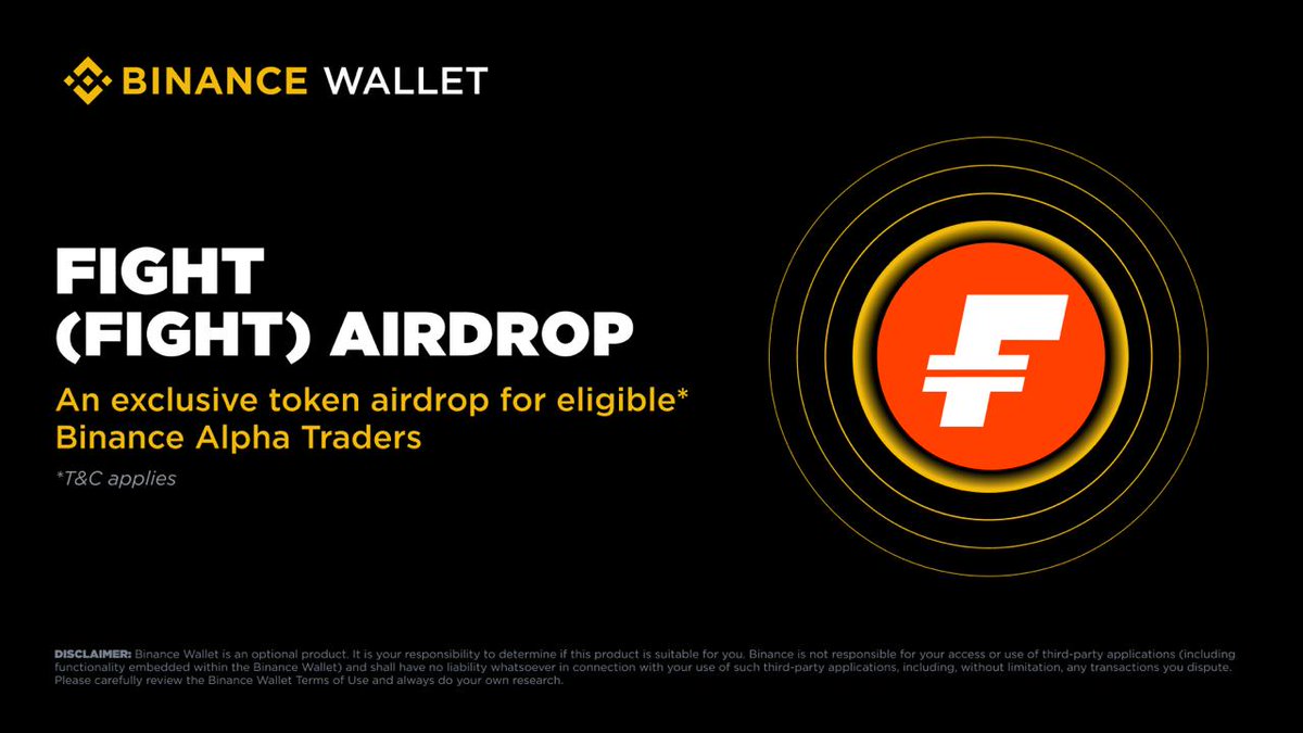 🚨 Binance Alpha Alert! 💎 $FIGHT confirmed for the next Alpha Claim 📅  Claim Date: January 22 🎁 Est. Reward: $35 ~ $50 👀 Early users get the  real advantage! ✓ Make