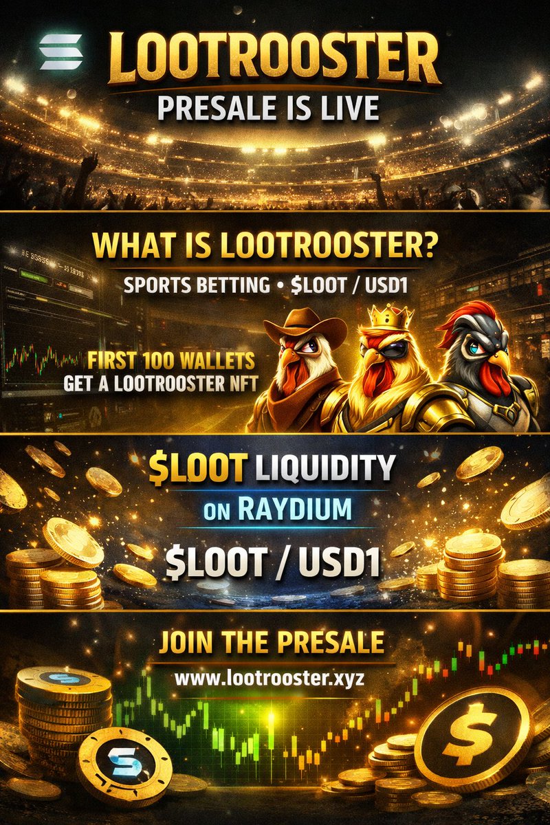 Loot Rooster | USD1 | Pre-sale 20 january ✪ tweet media