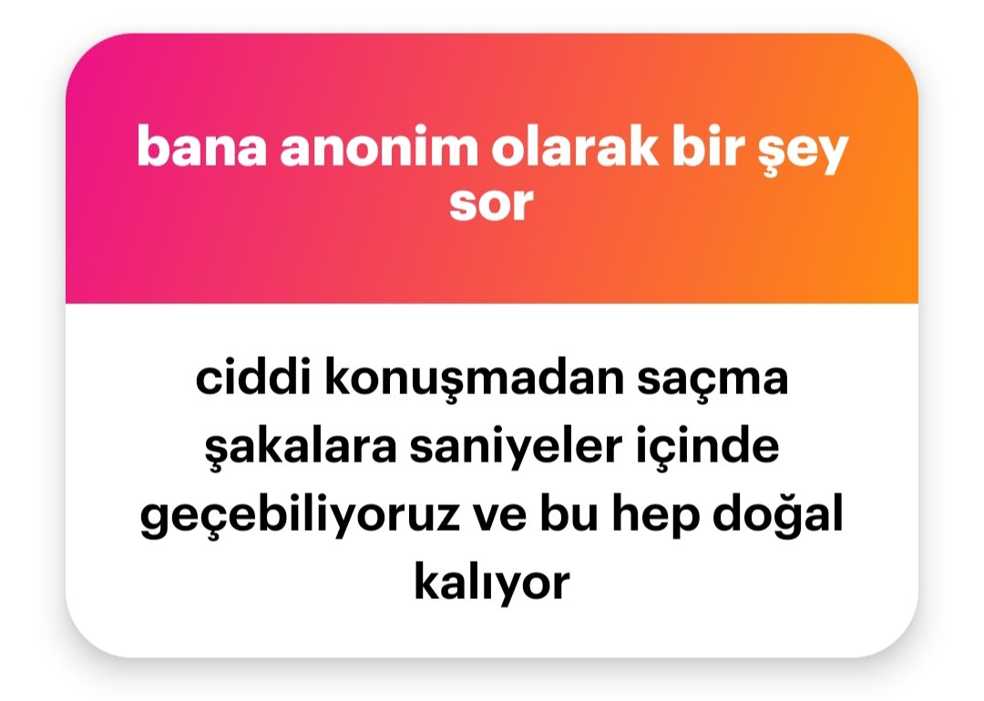 İdeal ilişki veya dostluk diyebilirim tatlım ✨