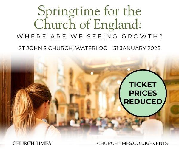 Church Times tweet media