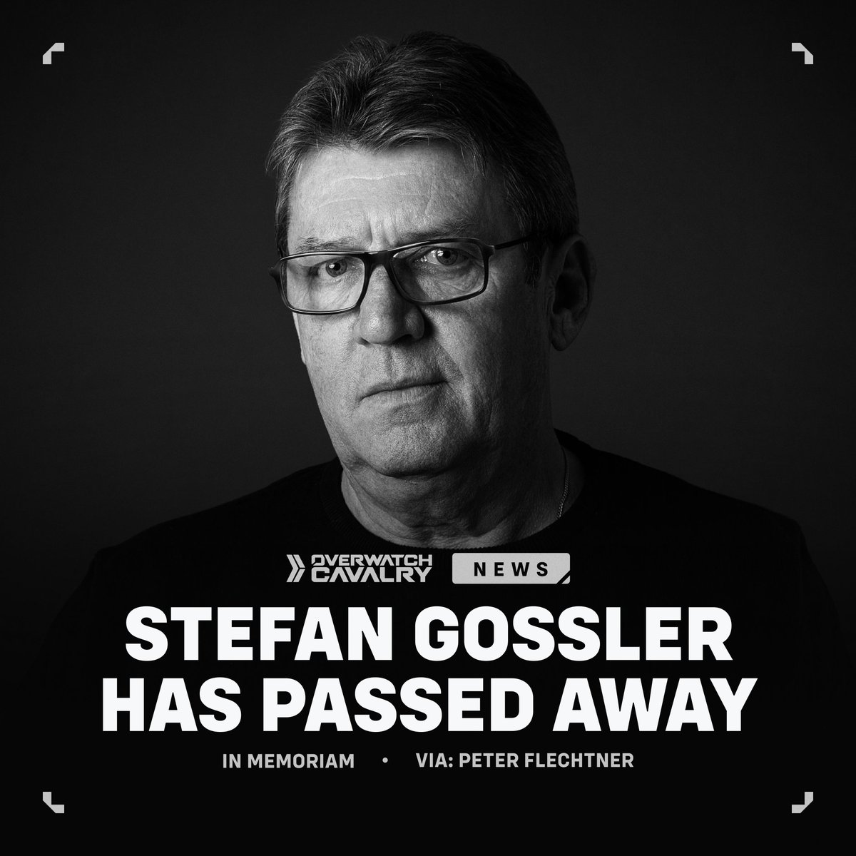 OWCavalry's tweet image. Stefan Gossler has passed away 🕊️

An industry veteran, Gossler voiced Torbjörn in the German version of Overwatch. His career spanned decades across film, television, and games.

Rest in peace, Stefan 🖤