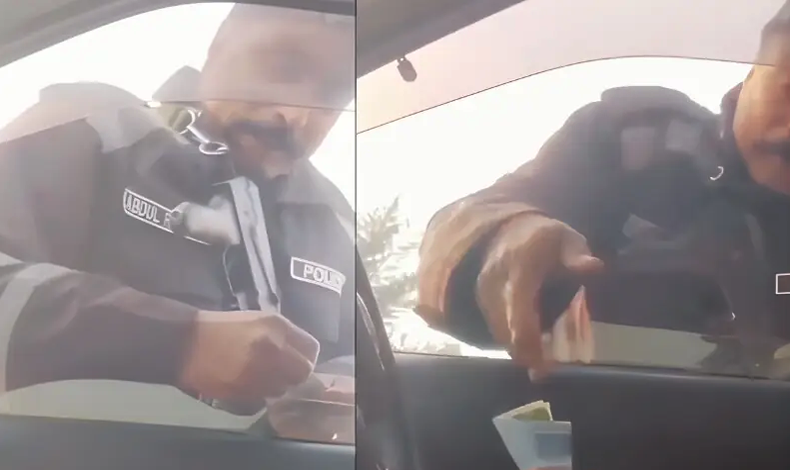 Nawaiwaqt_'s tweet image. لاہور: پولیس اہلکار کی بسم اللہ پڑھ کر ’رشوت‘ لیتے ہوئے ویڈیو وائرل
nawaiwaqt.com.pk/20-Jan-2026/19…
#Lahore #Cop #Bribe @Lahorepoliceops