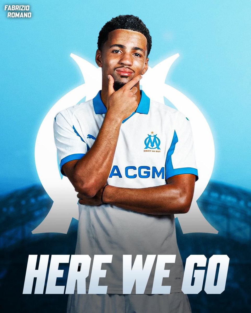 🚨💙🤍 Ethan Nwaneri to Olympique Marseille, here we go! Deal in place on loan until June.

OM to cover salary + loan fee around €4m based on appearances.

De Zerbi spoke with Mikel Arteta about plans for Nwaneri, #AFC suggested OM as best option.

NO buy clause. Back in June.