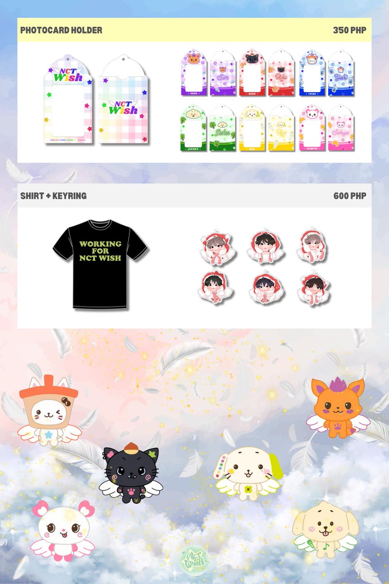 NCTWISHPH's tweet image. 2026 NCT WISH CONCERT TOUR
INTO THE WISH : OUR WISH in MANILA FUNDRAISING MERCHANDISE

We’re so excited to launch our Fundraising Merchandise in support of our fan projects for Into The Wish: Our Wish in Manila! 🇵🇭

Every purchase helps us make this concert unforgettable for NCT…