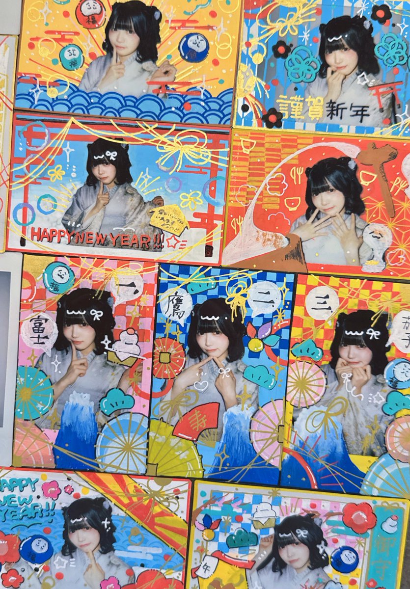 現役アイドルの本気デコチェキ!!お正月編🎍