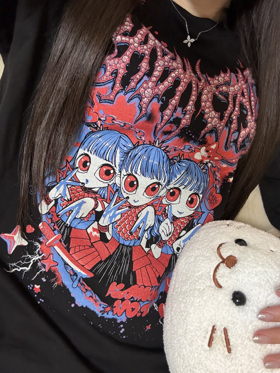 KxAxWxAxIxI TEEを開封しました！可愛い！！ 後ろもLEGEND METALFORTH