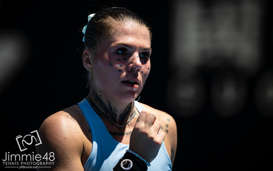 JJlovesTennis's tweet image. Needless to say, Oleksandra Oliynykova and her Grand Slam main draw debut left quite the impression on everyone.