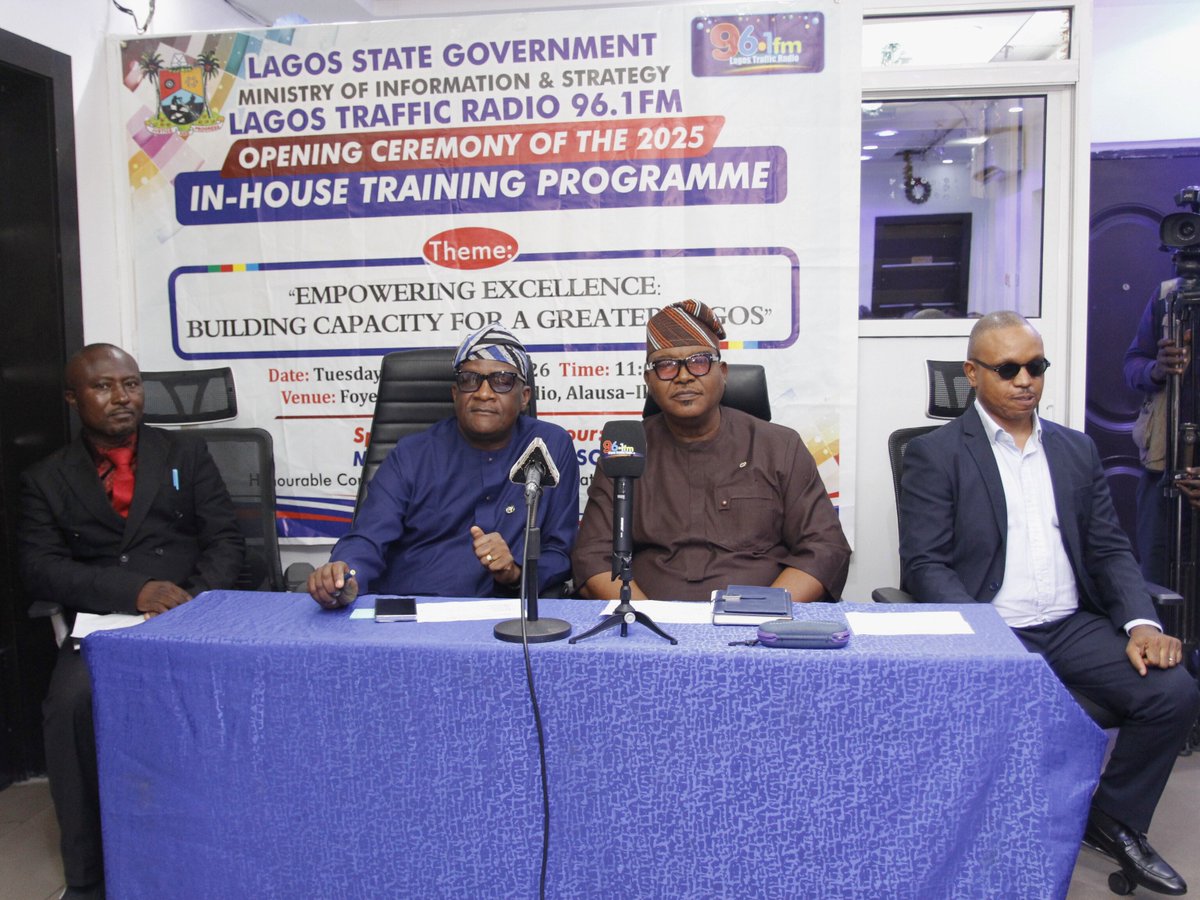 Lagos Traffic Radio 96.1FM tweet media