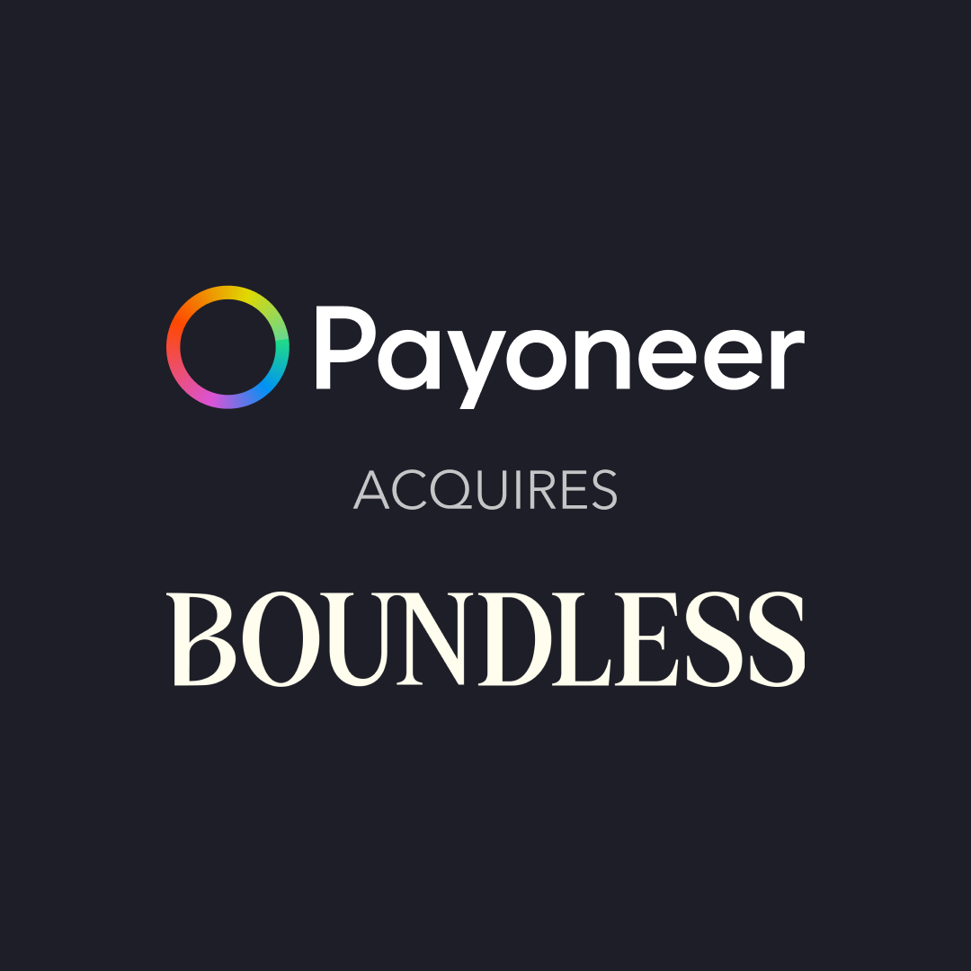 boundless_HQ's tweet image. Big news: Boundless is joining the Payoneer family! 🎉   

Together, we’ll expand global coverage and make it even easier for companies to hire and support talent across borders.  

More details 👉 payoneer.com/press/payoneer…

#globalworkforce #employerofrecord