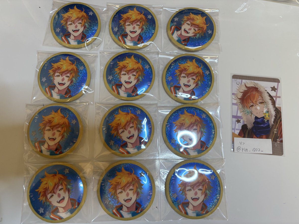 交換】にじさんじ リトテツ RITOTETSU Seaside Holiday 缶バッジ 【譲