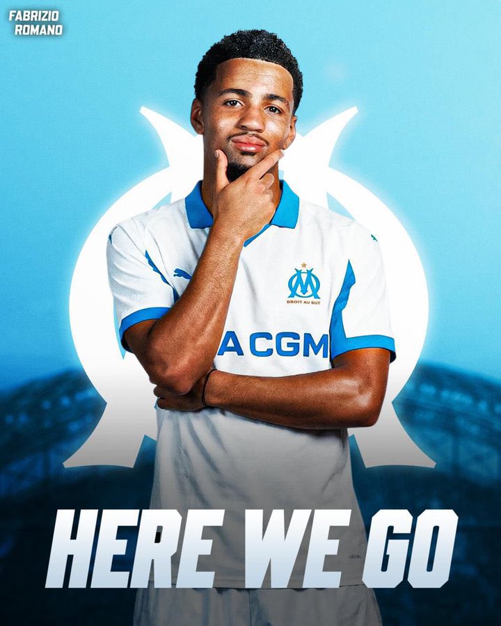 Mercat_OM's tweet photo. 🚨💣 ETHAN NWANERI 🏴󠁧󠁢󠁥󠁮󠁧󠁿 À L’OM, 𝗛𝗘𝗥𝗘 𝗪𝗘 𝗚𝗢 ! 💙🤍

Prêt payant de 4M€ jusqu’à la fin de la saison. (@FabrizioRomano)

#TeamOM #MercatOM https://t.co/UhIOkLai7Y
