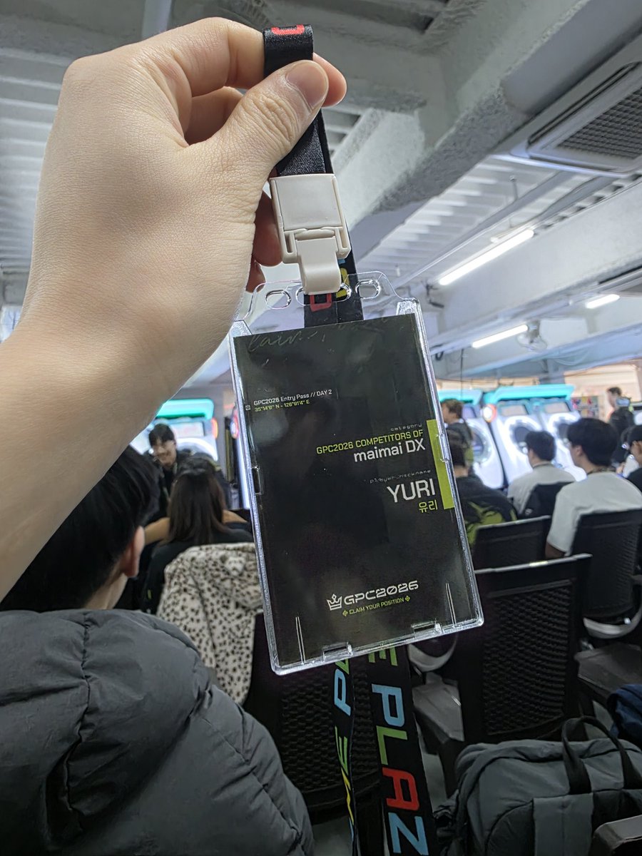 Yurisirael's tweet image. #GPC2026
#리듬게임_𝕏친소
#리듬게임_트친소
조금 늦었지만
끝내주는 대회를 즐기고 온 기념 트친소
"플래티넘 리그 2위" 했습니다..!!
대회부터 뒷풀이까지 너무 알차고 재밌었습니다
내년에도 올 수 있기를 바라면서
흔적 남겨주시면 무멘팔로 찾아갑니다
인용알티 해주시면 감사하겠습니다~