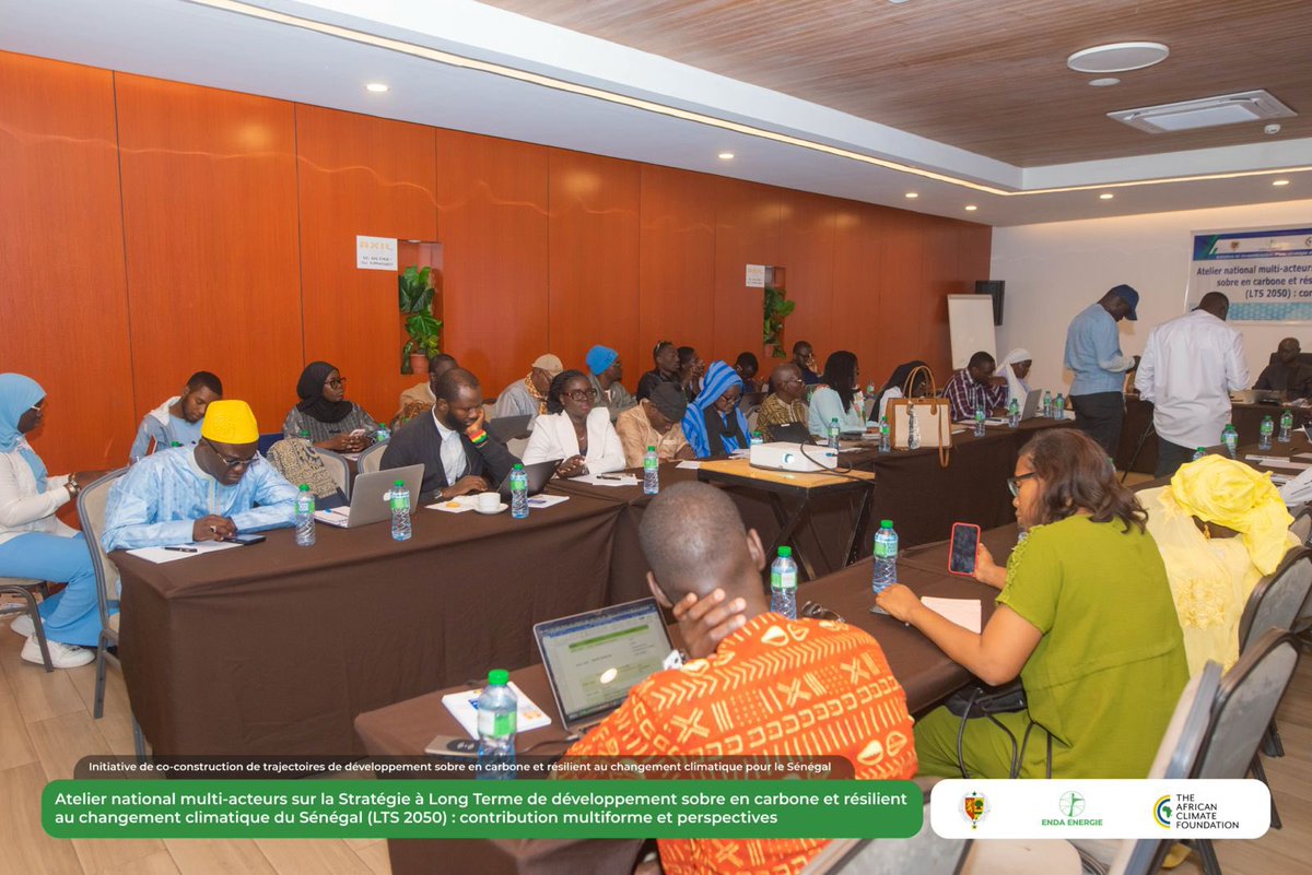 endaenergylinks's tweet image. #LTSSenegal
L’atelier national #multi-acteurs sur la Stratégie à Long Terme de développement sobre en carbone et résilient au changement climatique (#LTS_2050) se tient aujourd’hui à Dakar, réunissant décideurs publics, #collectivités territoriales, secteur privé, société civile