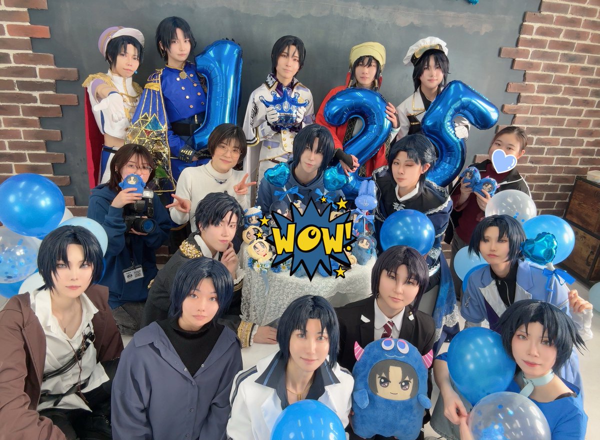 【cosplay/コスプレ】
先日一織いっぱい併せやってきました！
初めてのいっぱい併せ楽しかった💙
どこ見ても一織で最高の空間でした🫶🏻
ちょっとネタバレ😌
ありがとうございました🐰
 #HBD小さく前にならえIORI0118