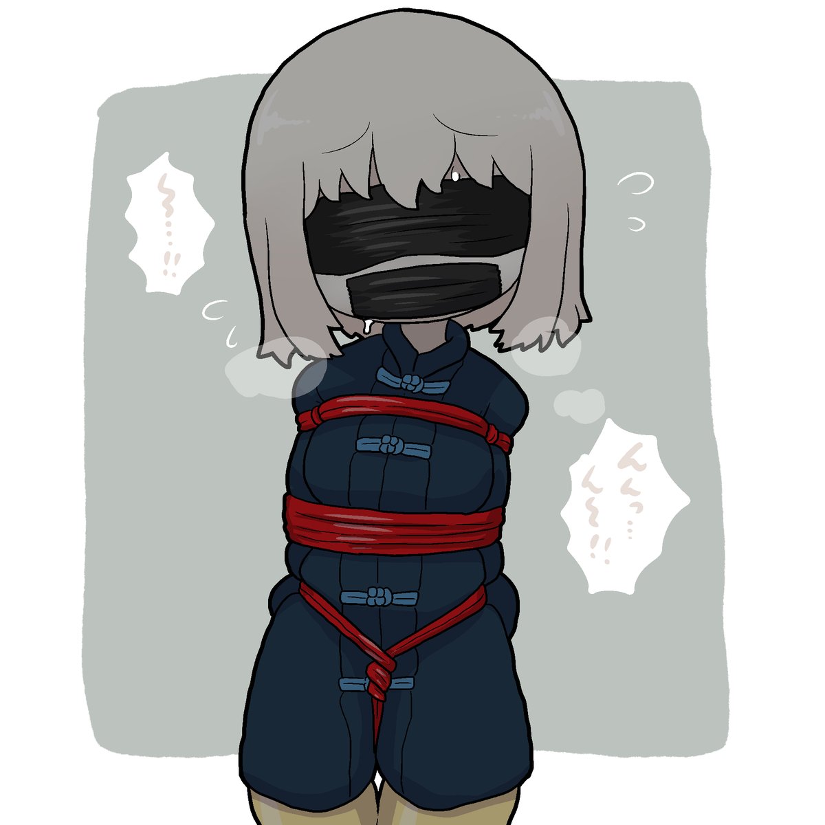 くもりちゃんを梱包させていただきました 