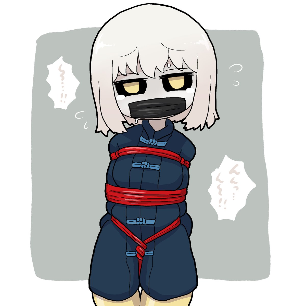 くもりちゃんを梱包させていただきました 