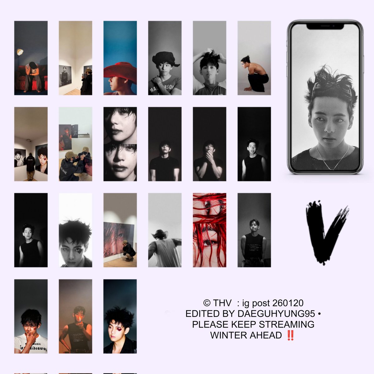 daeguhyung95's tweet image. Instagram post 260120 : V TYPE TAEHYUNG Wallpaper - thread 

(instagram.com/p/DTuoOdVkhgM/) the genius V