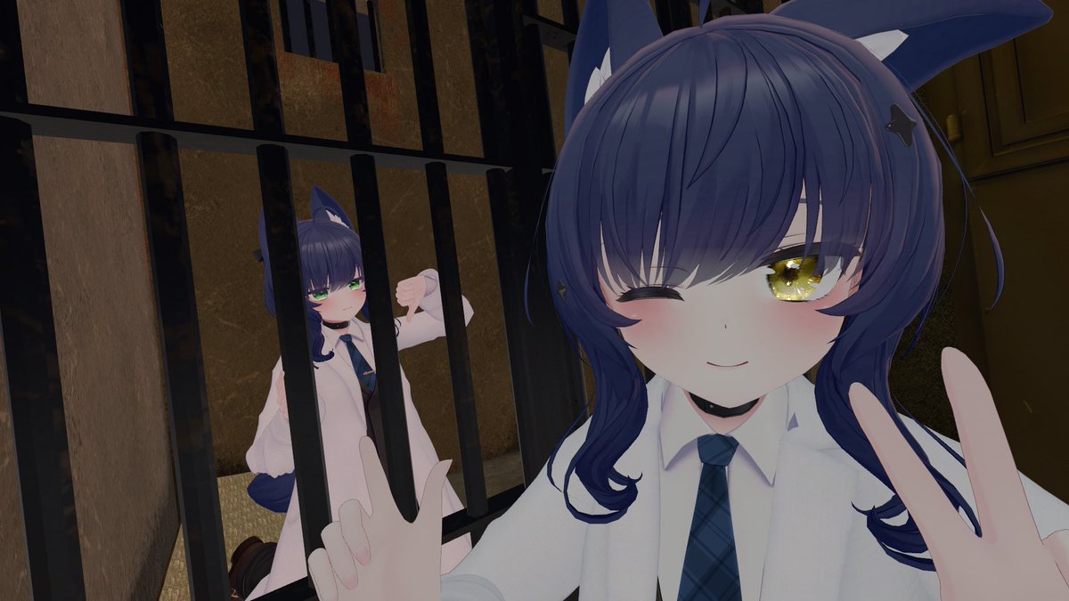 BackAlleyWS's tweet photo. 目の色を緑→黄緑→黄に変えられるようにしたため、このような写真を撮るのが楽しくてやめられないのですよね。 https://t.co/HwVow4otRW