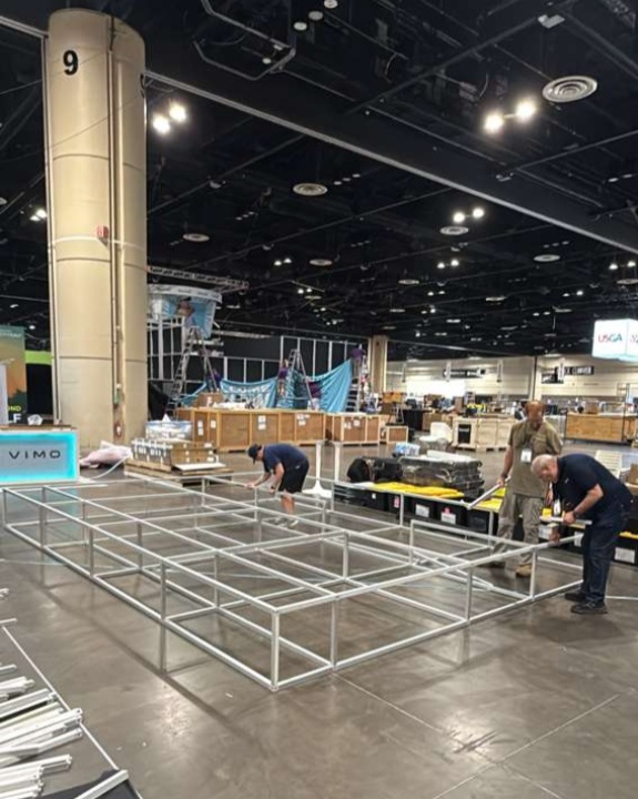 tagmarshal's tweet image. Team Tagmarshal has touched down in Orlando! 🥳

Booth 3123 is taking shape and we're excited to see many familiar faces tomorrow at the 2026 PGA Show.

Come say hi, meet the team, and see our new features in action! 👋

#PGAShow #GolfCommunity #GolfIndustry #pgashow2026 #pgagolf