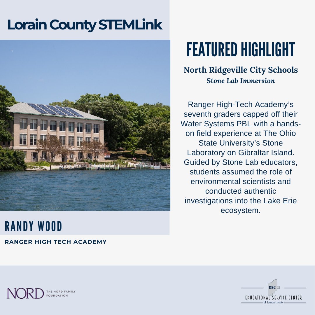 Ranger High-Tech Academy students took learning into the field — observing, investigating, and thinking like environmental scientists. Explore their story and see how hands-on STEM is coming to life in local schools: sites.google.com/nort2h.org/lor…

<a href="/NRCSRangers/">North Ridgeville City Schools</a>