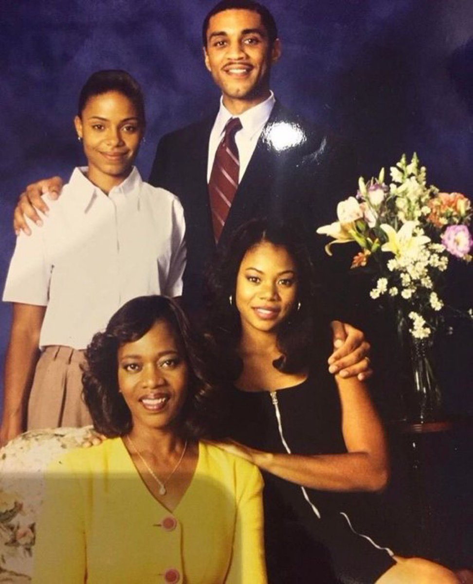 Hoopss's tweet image. Monica Wright’s family photo from “Love &amp;amp; Basketball”