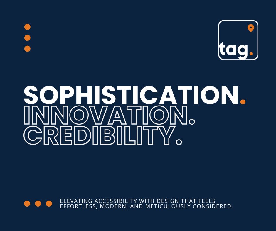TheAccessGuide's tweet image. Sophistication isn’t a style choice - it’s the standard behind TAG 3.0. Coming soon.