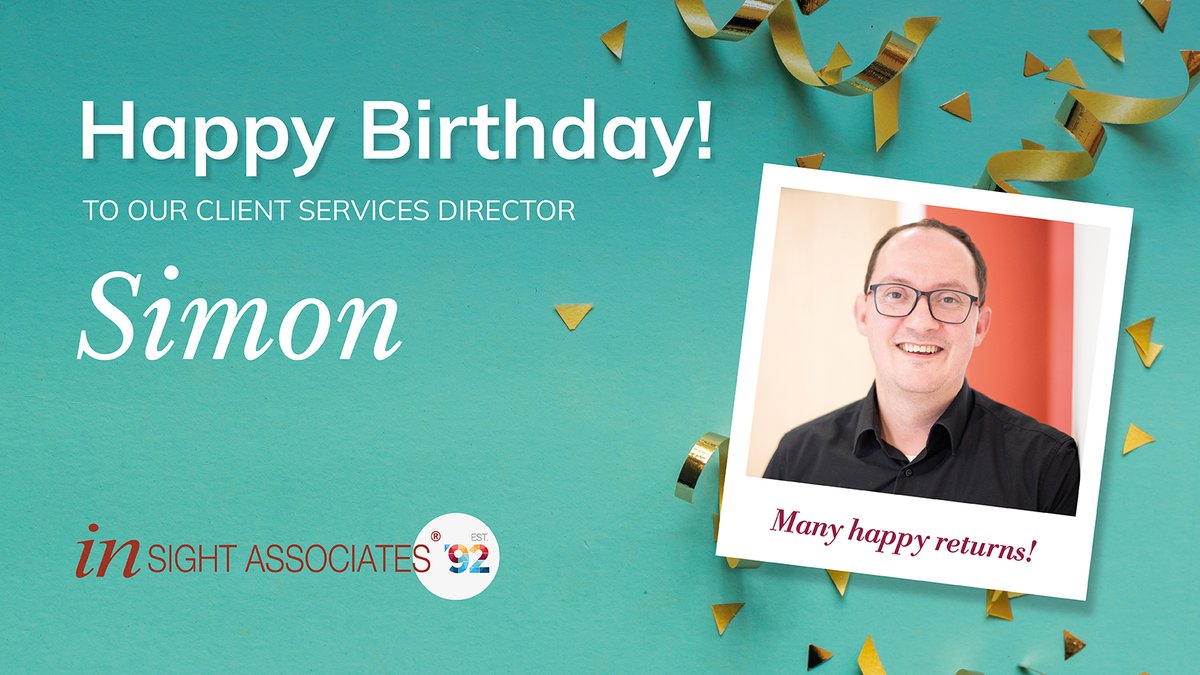 InsightAssoc's tweet photo. Wishing you a wonderful Birthday and a fantastic  year ahead!
#HappyBirthday #TeamCelebration https://t.co/S7fM44NAs8