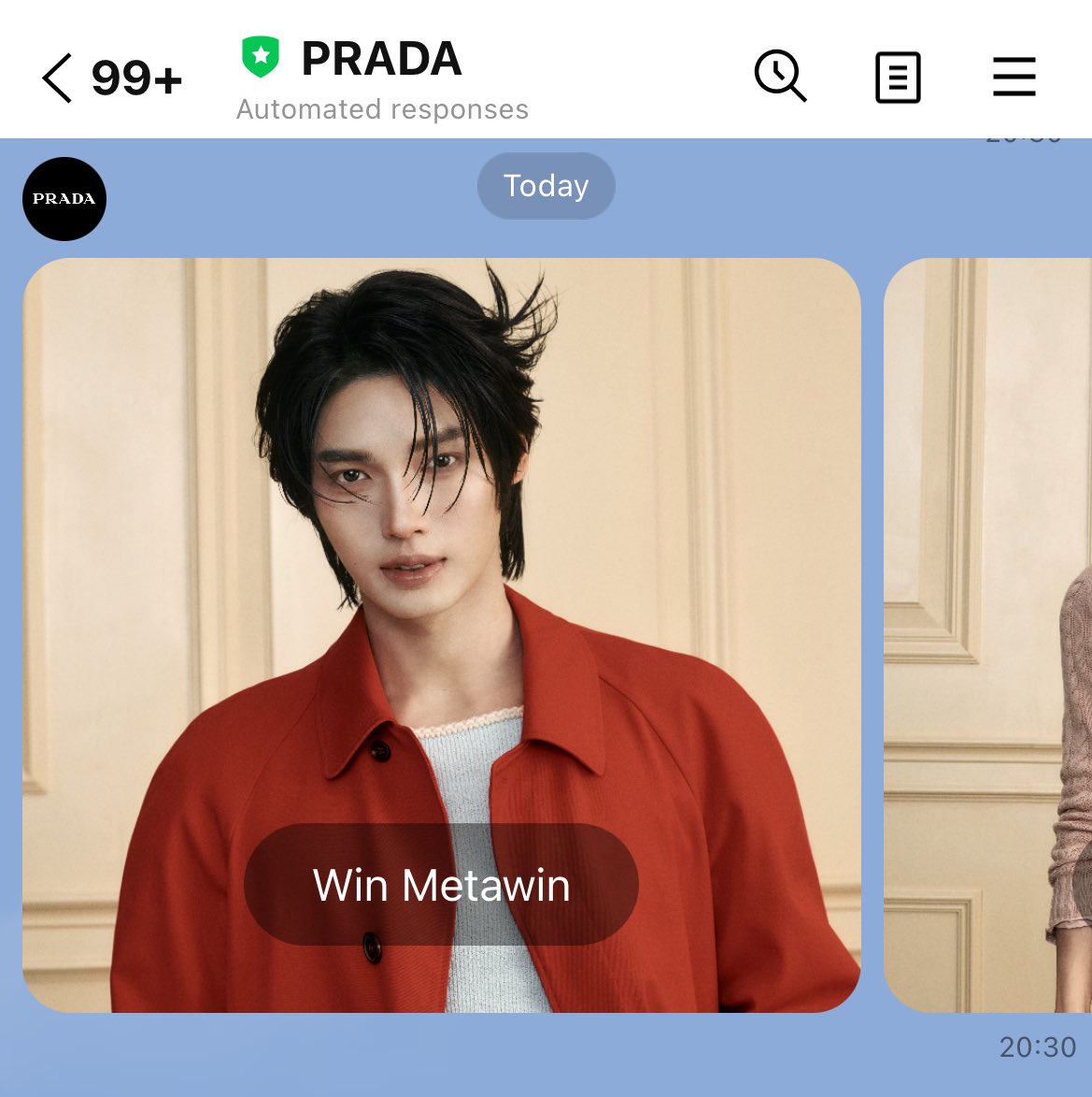 winmypeaches's tweet image. LINE PRADA OFFICIAL 

❤️❤️❤️

WIN PRADA FW26 ICONIC

#PRADAFW26xWIN
#PRADAFW26 #PRADA
#winmetawin