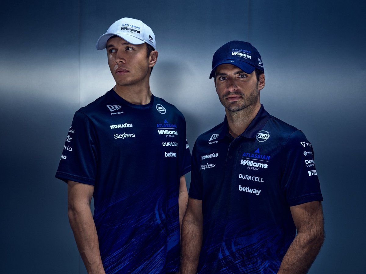 itsnotme_ari's tweet image. THE WILLIAMS BOYS IN THEIR 2026 TEAM KIT ✨🤍